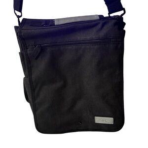 Bella Russo 14” canvas messenger bag